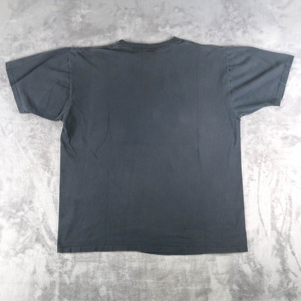 Vintage 90s Warner Bros Tasmanian Devil T-Shirt XL 1993 Black Made In USA - Picture 2 of 13
